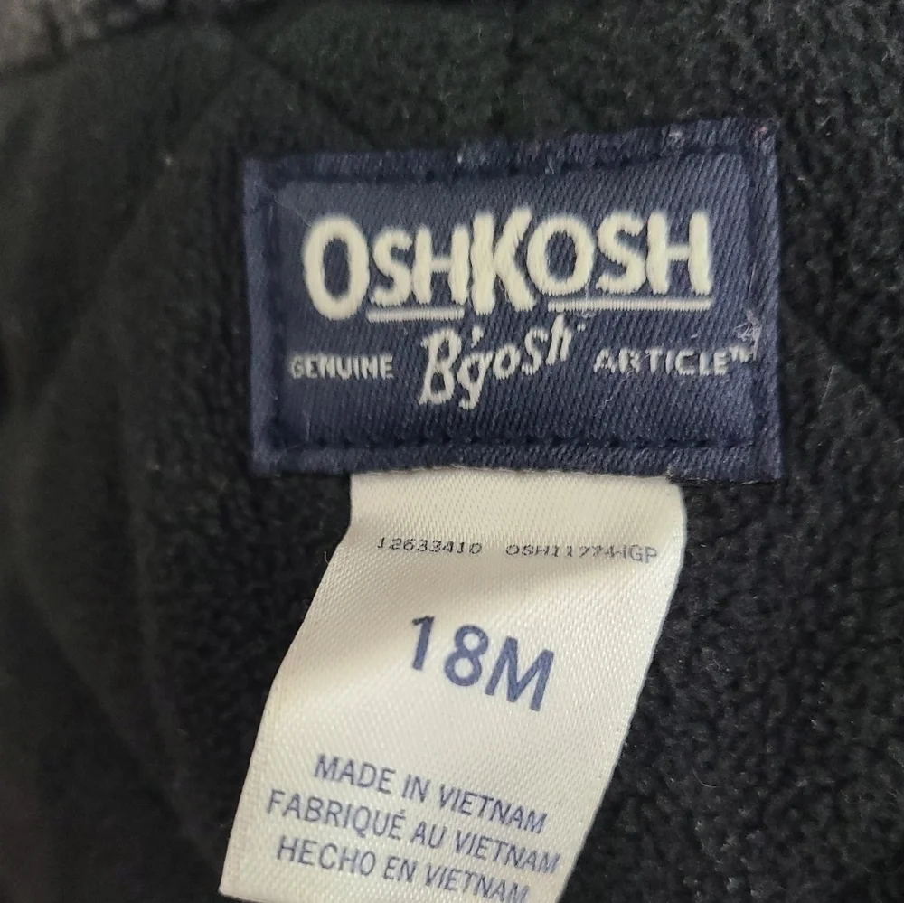 OshKosh‎ Grey Double Button Coat 18 Months